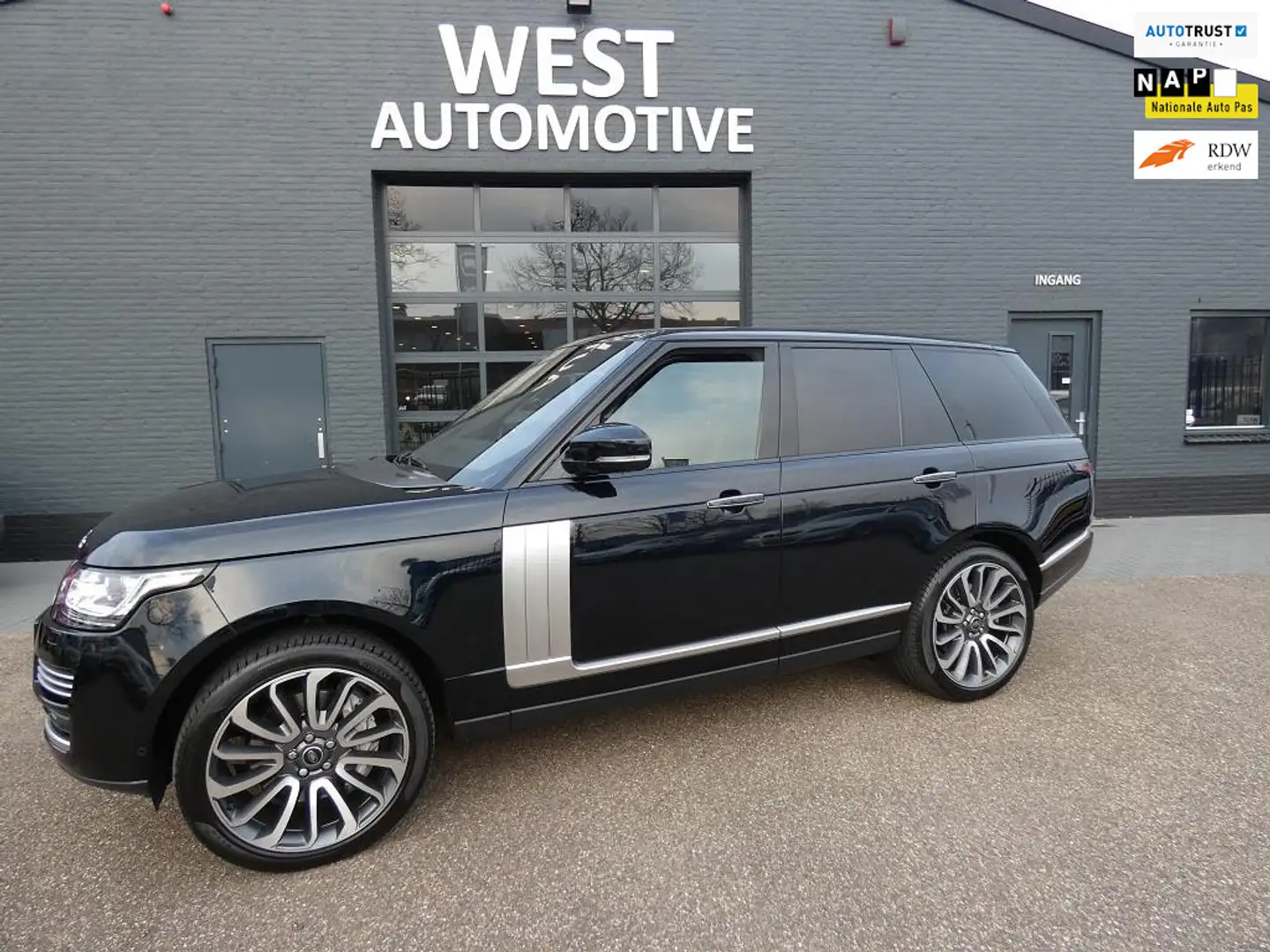 Land Rover Range Rover 4.4 SDV8 Autobiography Zwart - 1