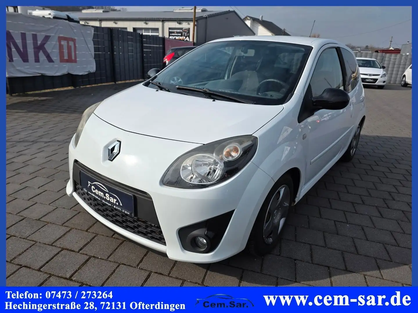 Renault Twingo Night & Day *TÜV & AU NEU*Zahnriemen NEU Weiß - 1