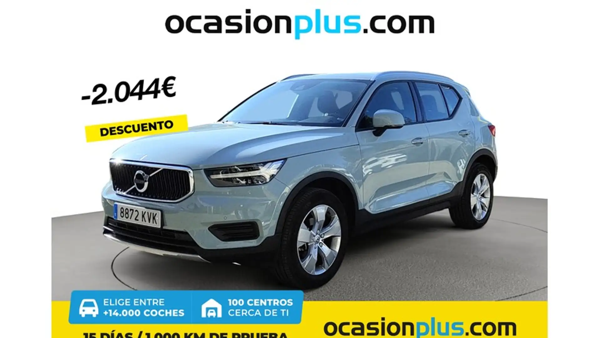 Volvo XC40 T3 Momentum Bleu - 1