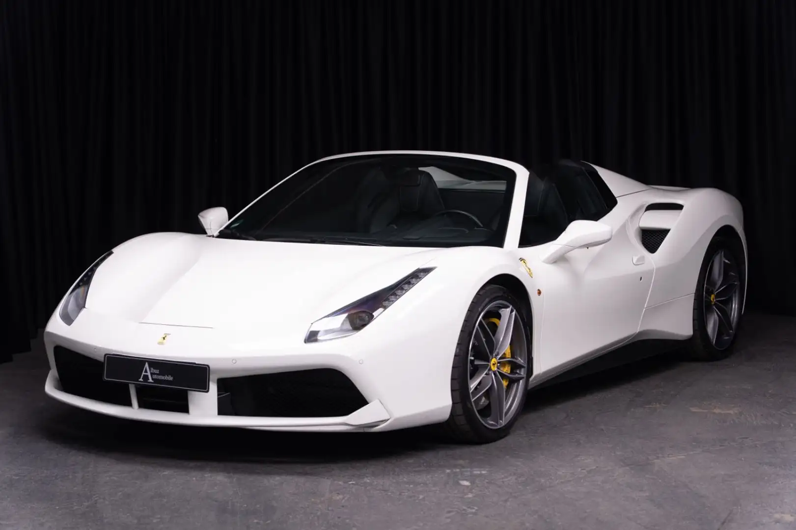 Ferrari 488 Spider Garantie*SAGA*Scheckheft* PPF Bianco - 1