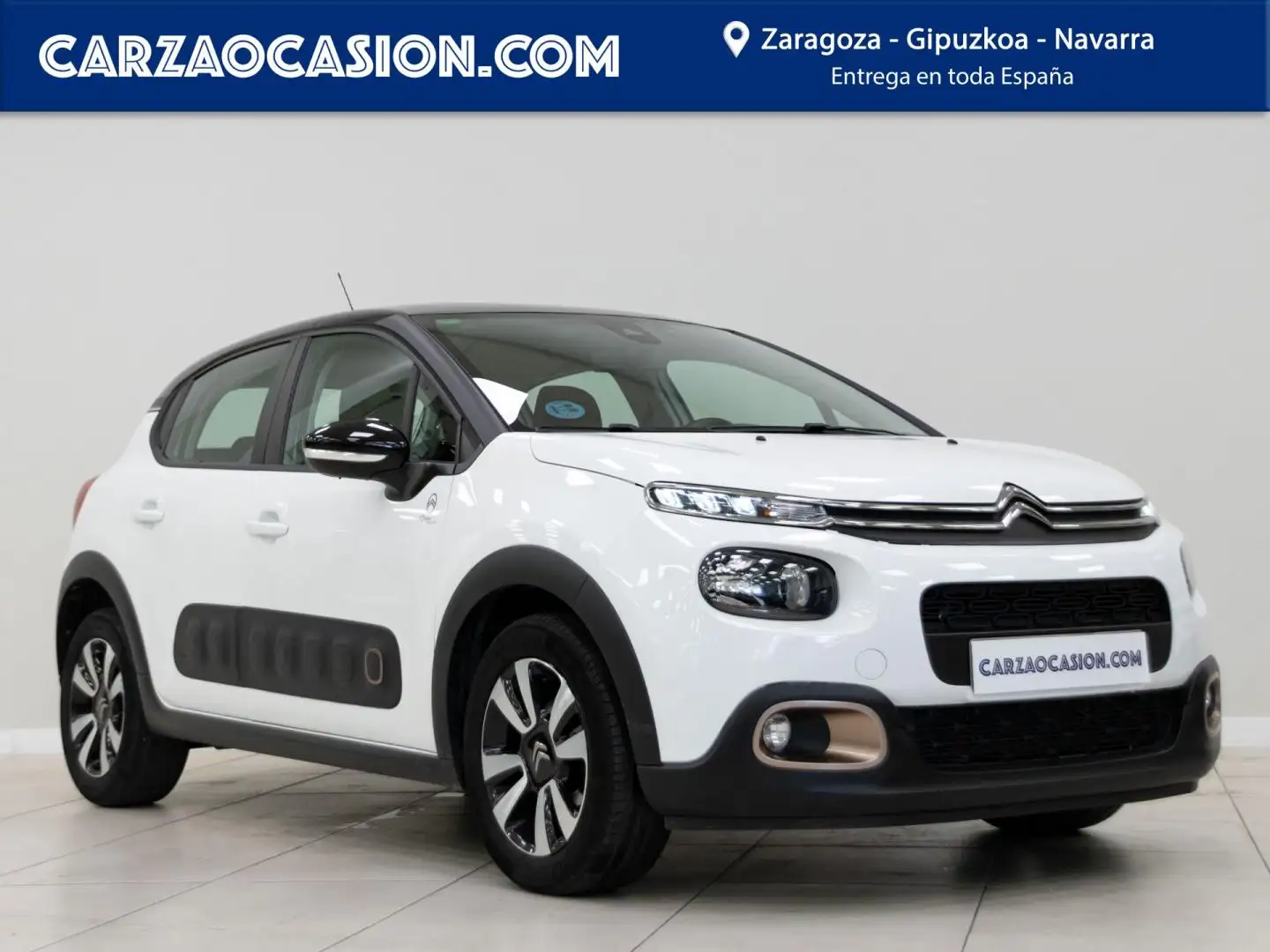 Citroen C3 PureTech 60KW (83CV) ORIGINS Blanco - 1