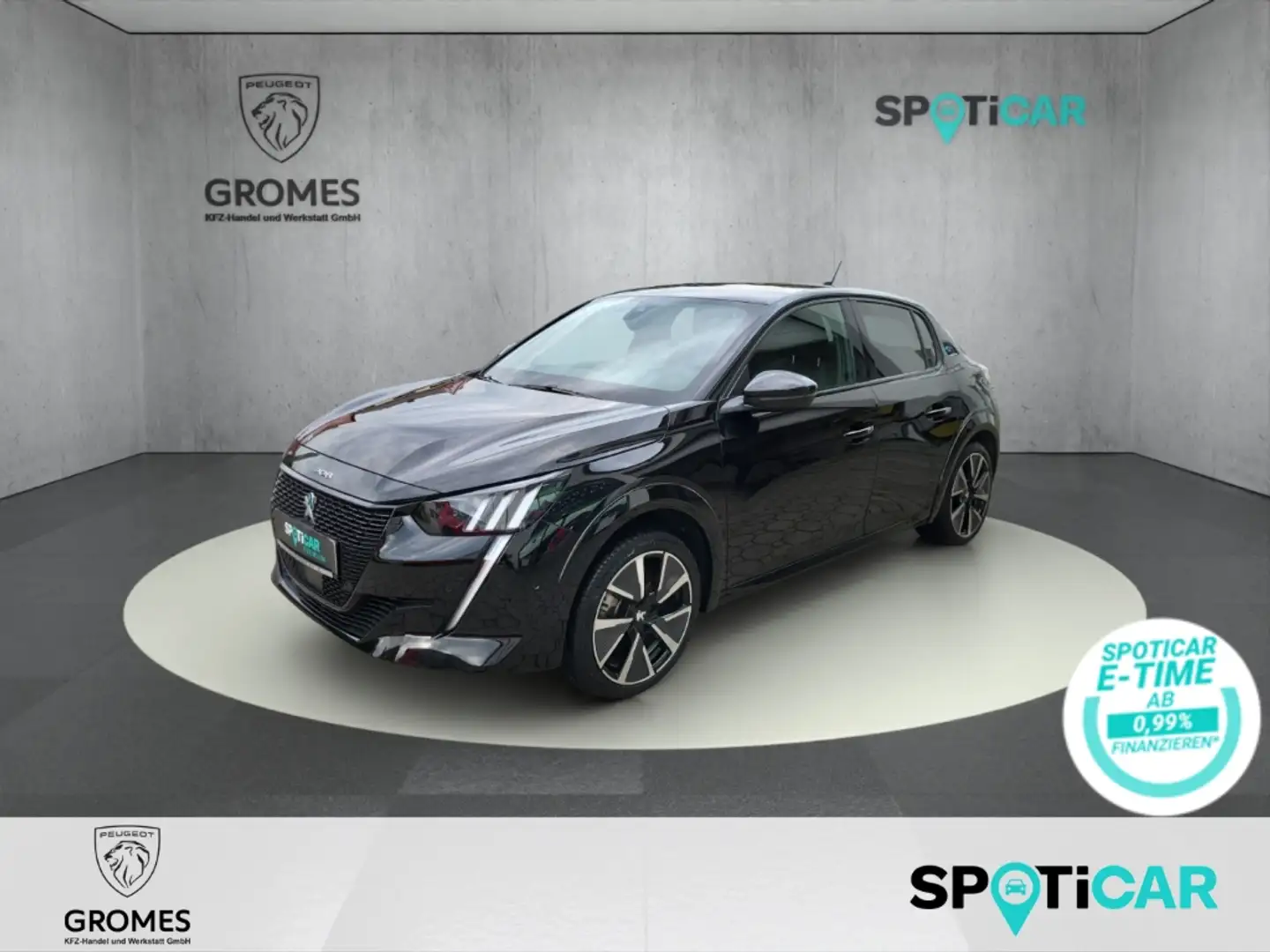 Peugeot 208 e- GT ELEKTRO 136 Navi LED Apple CarPlay Android A Schwarz - 1