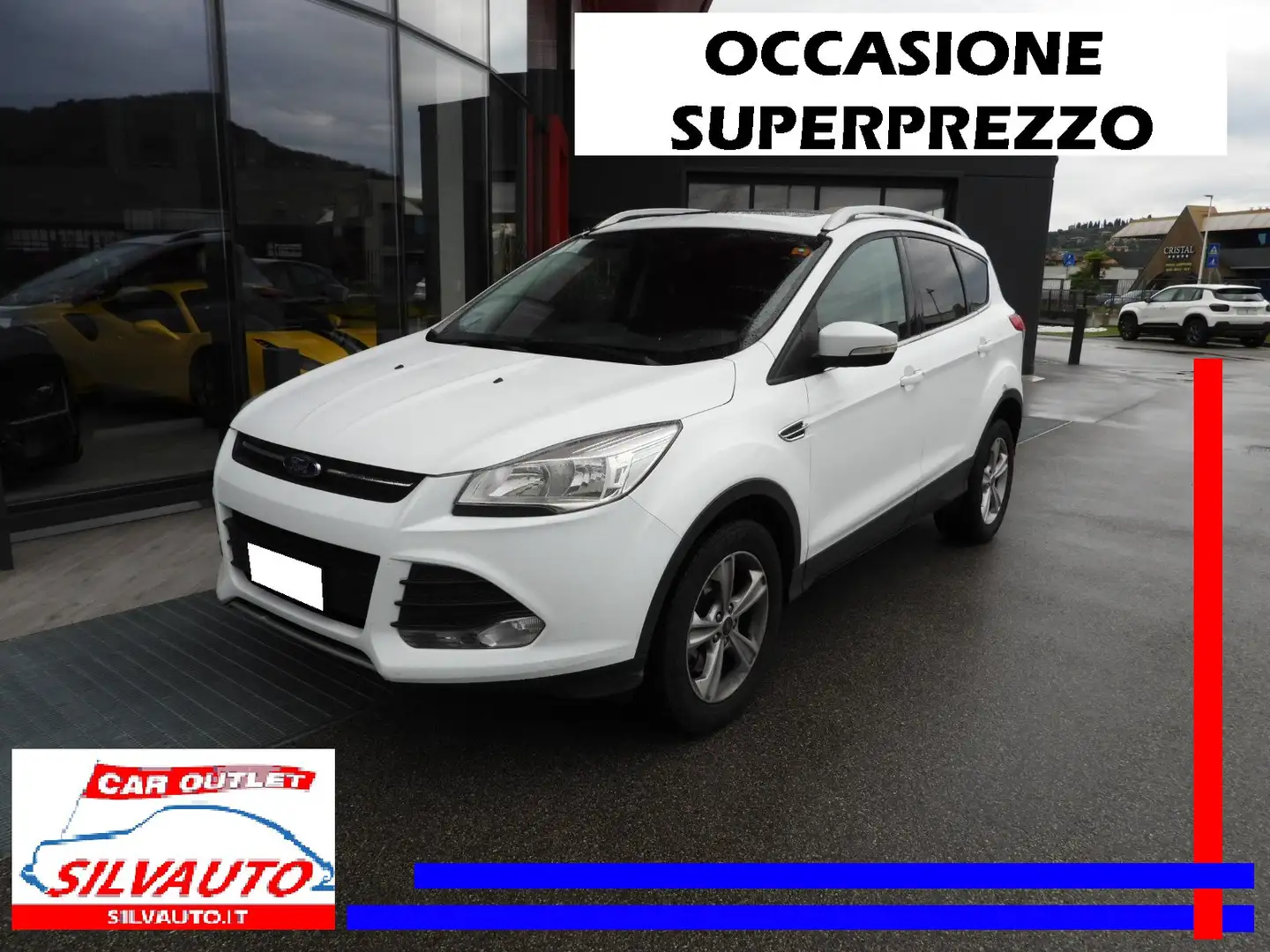 Ford Kuga 2.0 TDCI 4WD TITANIUM 140CV (2013) Bianco - 1