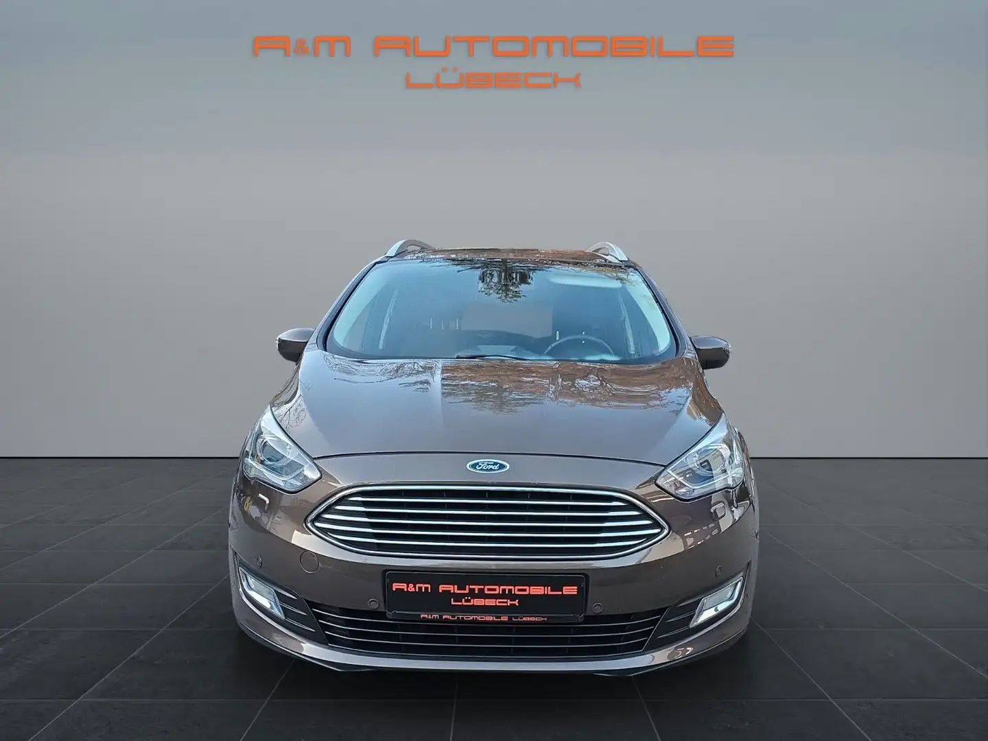 Ford Grand C-Max Grand C-MAX Titanium, Zahnriemen Service TÜV NEU Braun - 2