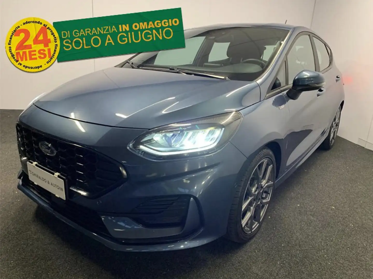Ford Fiesta VII 5p 1.0 ecoboost h ST-Line 125cv crna - 1