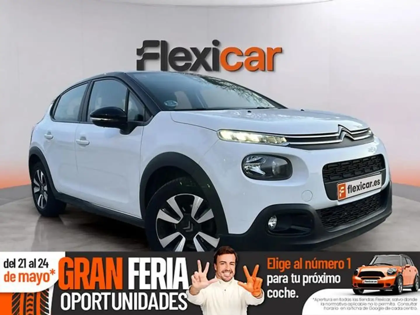 Citroen C3 PureTech 60KW (82CV) FEEL Blanco - 1