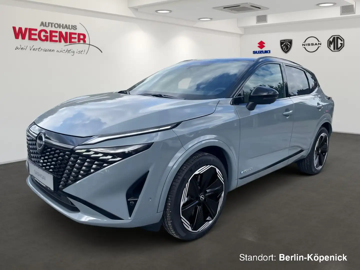 Nissan Qashqai QASHQAI N-DESIGN 1.5 VC-T e-POWER NAVI WNTER 360 Grau - 1