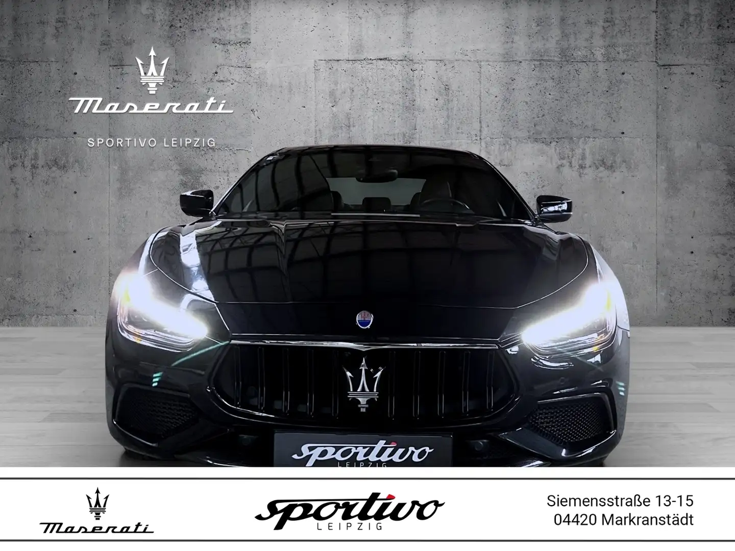 Maserati Ghibli Trofeo Schwarz - 1