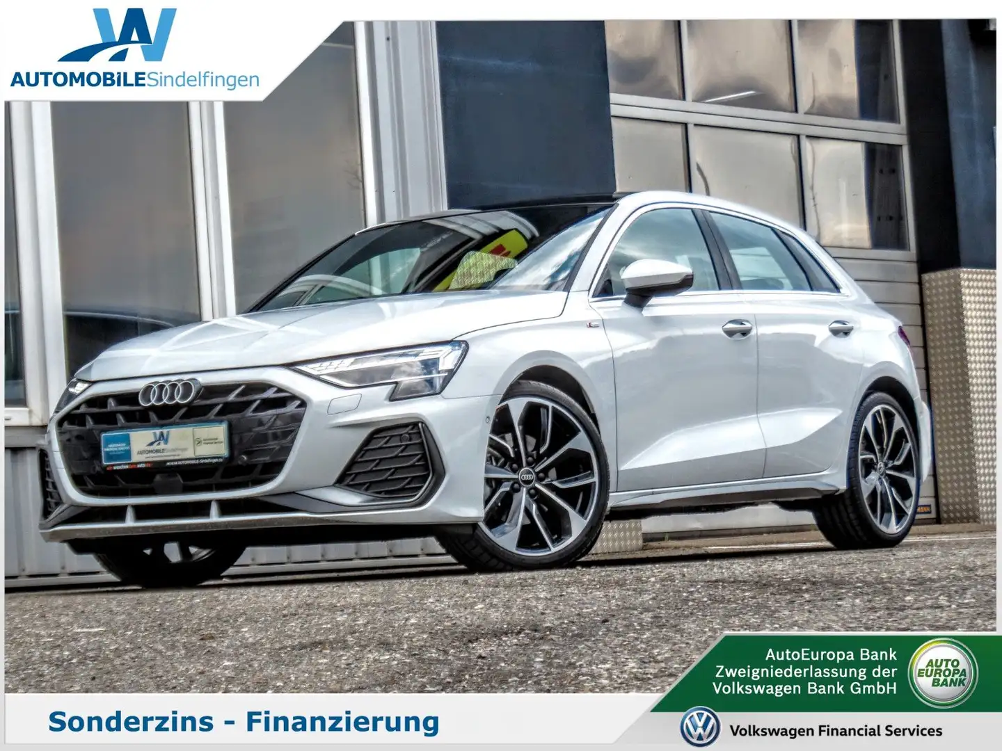 Audi A3 Sportback 35TFSI 2x S line MATRIX PANO 19"ALU Білий - 1