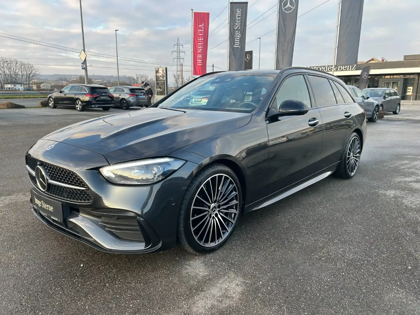 Mercedes-Benz C 220 d 4MATIC T-Modell Österreich-Edition Distr Grau - 2