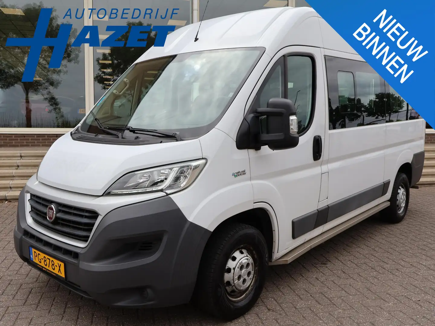 Fiat Ducato Combinato 35 3.0 CNG NATURAL POWER 9-PERSOONS L2H2 Wit - 1