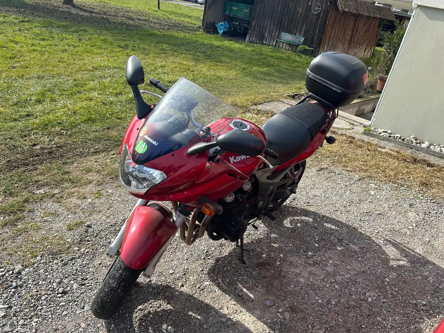 Kawasaki ZR 750 rotes Traummotorrad Roşu - 2