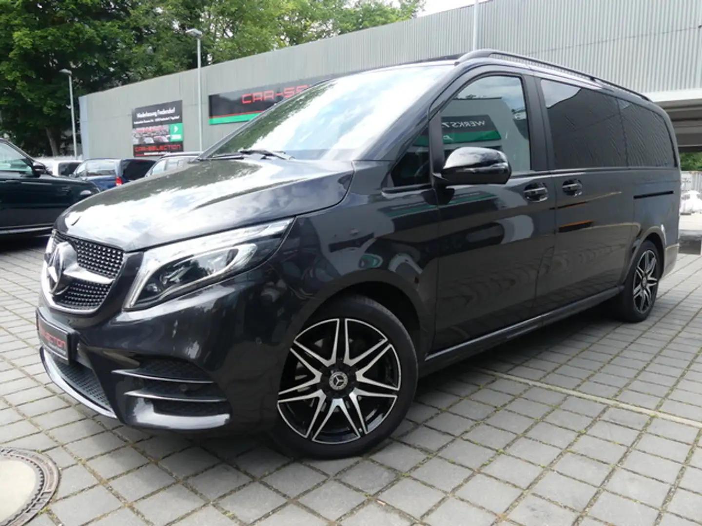 Mercedes-Benz V 250d AVANTGARDE AMG Lang LED/360°/E-Türen/STHZ Grau - 2