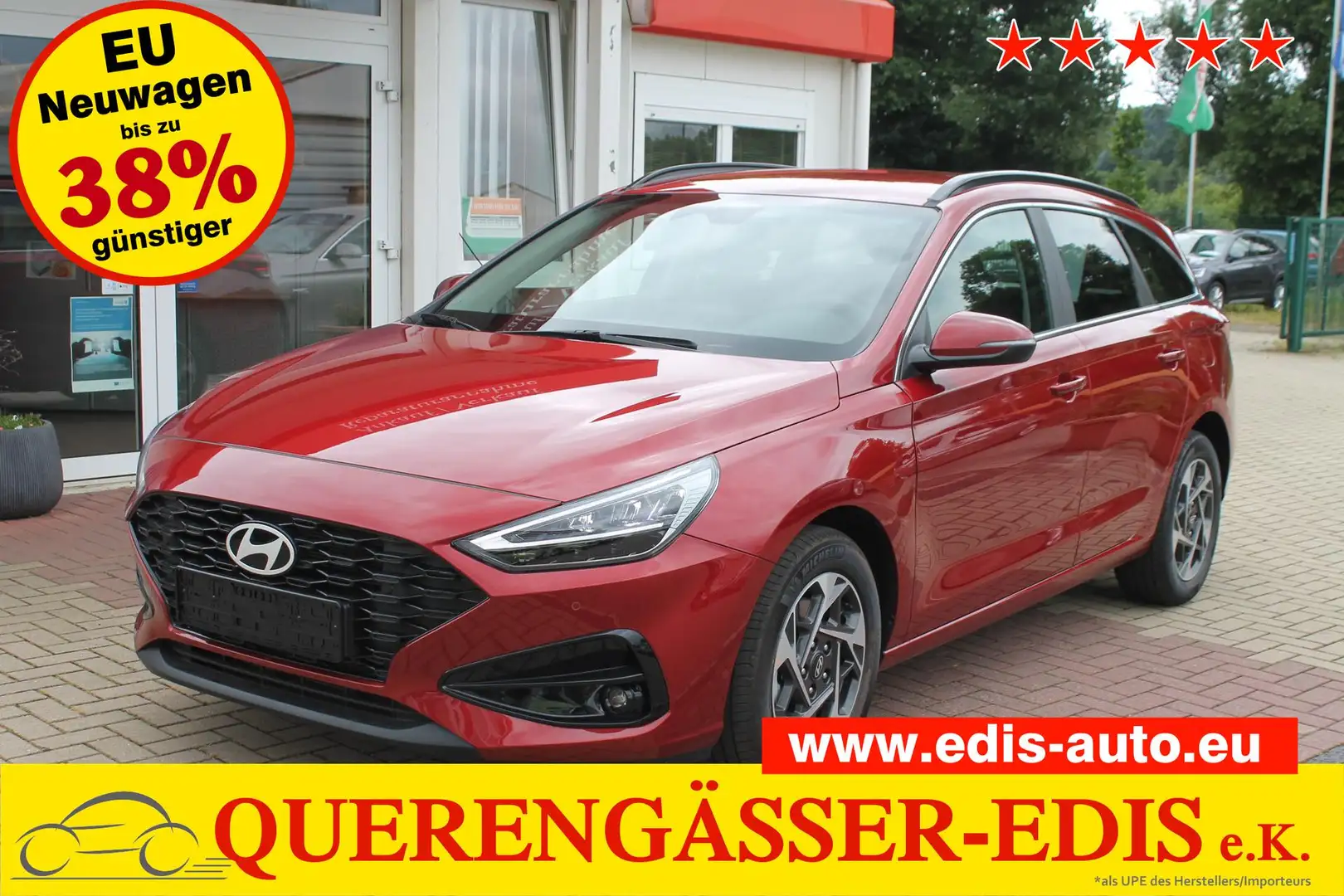 Hyundai i30 1.5 T-GDi MHEV DCT "Style"  *Navi*Kessy*SHZ+LKH... Rosso - 1