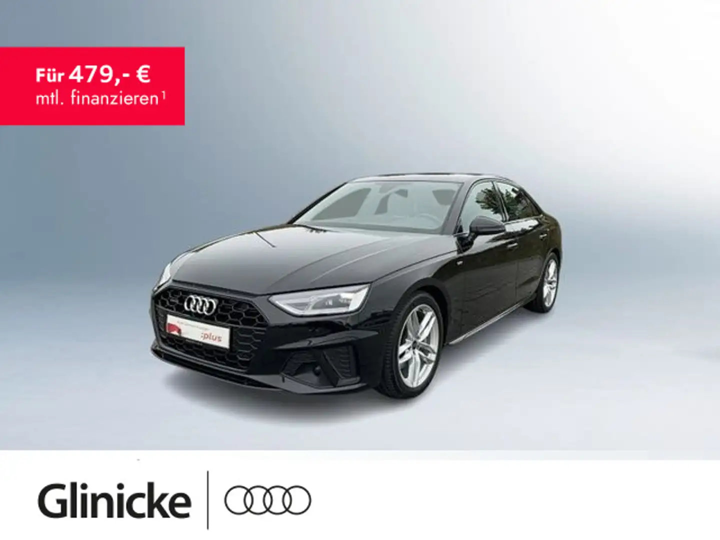 Audi A4 S line 40 TDI qu AHK/Kam/Nav/18''/P Nero - 1