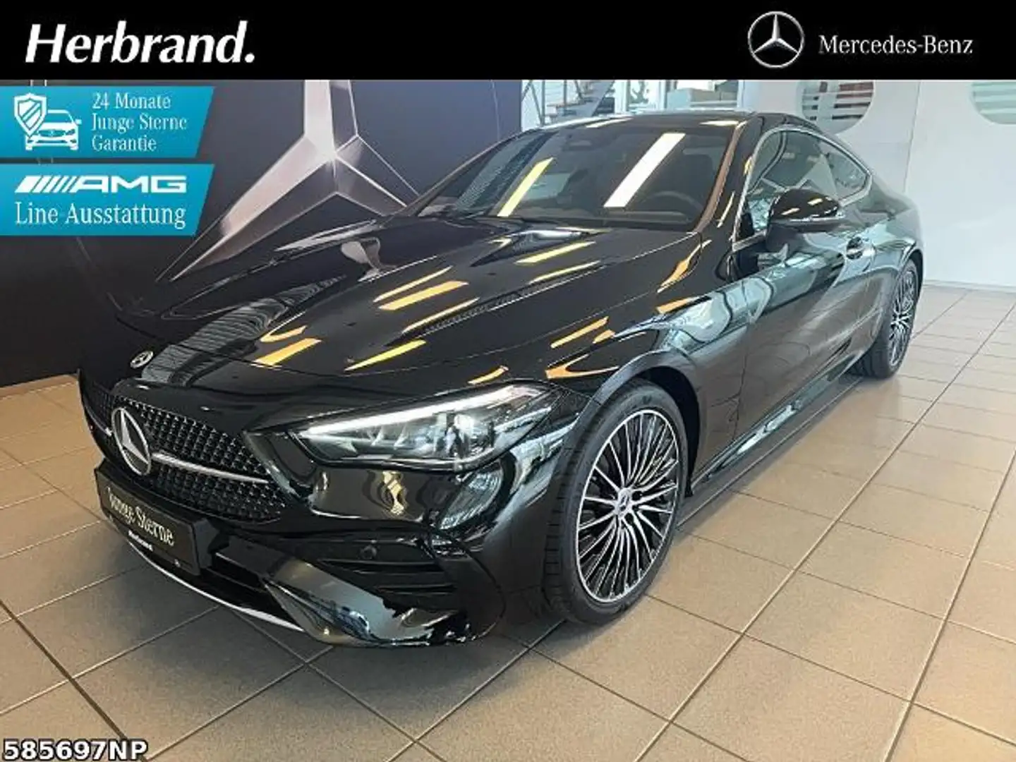 Mercedes-Benz CLE 200 AMG  Pano LED Keyless Kamera Černá - 1
