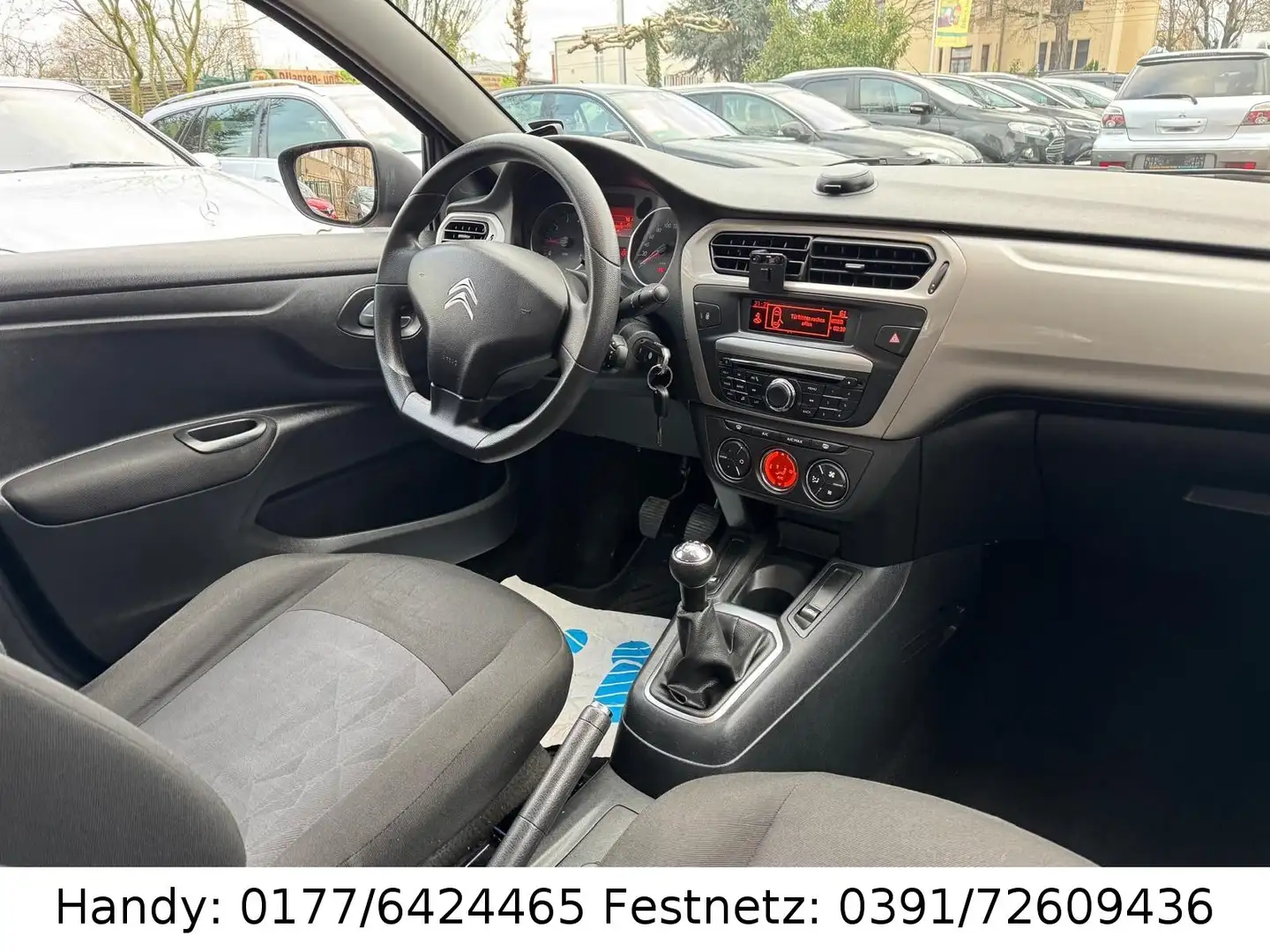 Citroen C-Elysée 2.HAND/KLIMA/el.FH/ZV mit FB/AHK Blau - 2