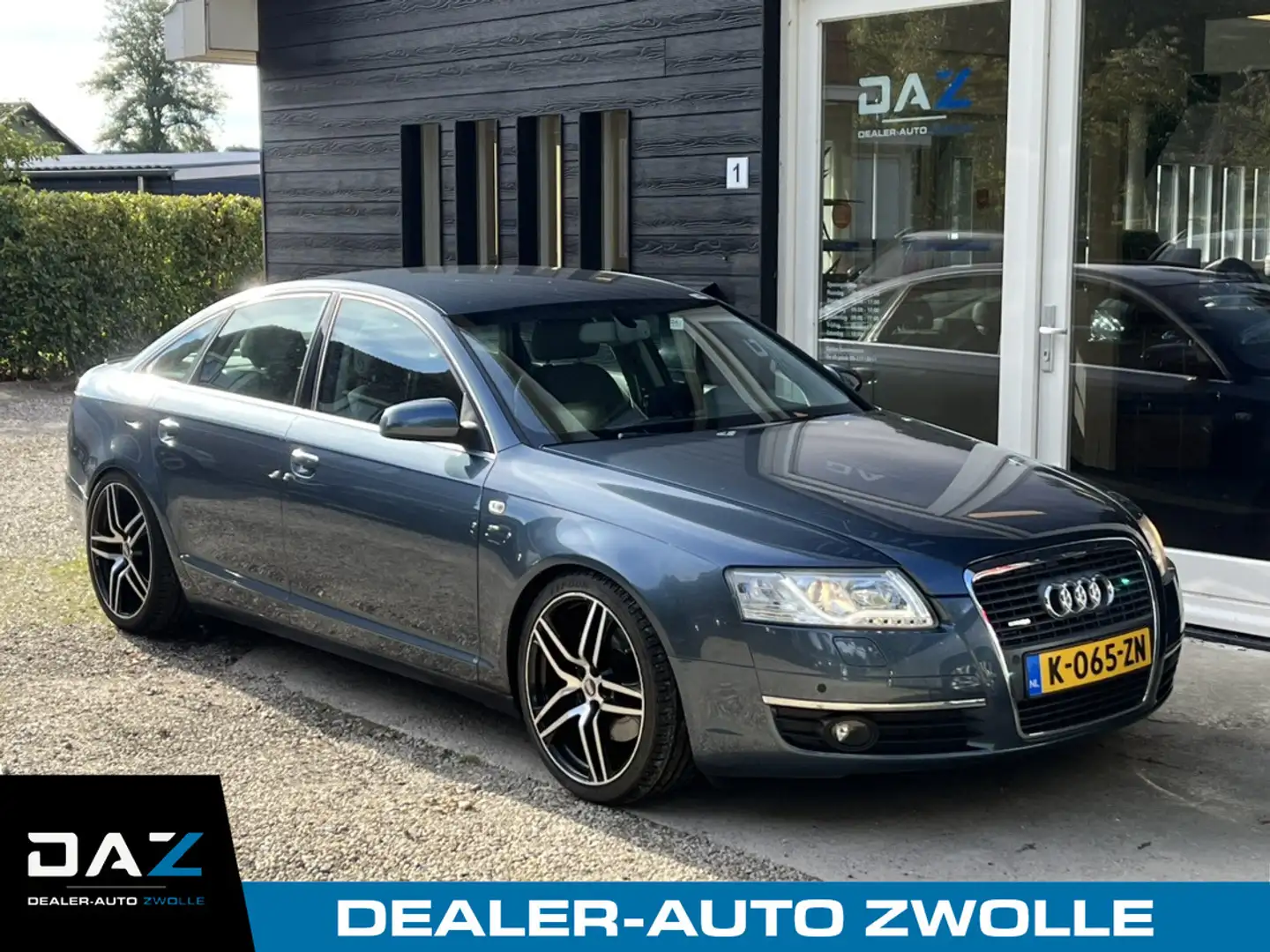 Audi A6 Limousine 3.2 FSI quattro Pro Line Aut/Ecc/Navi/Le Grijs - 1