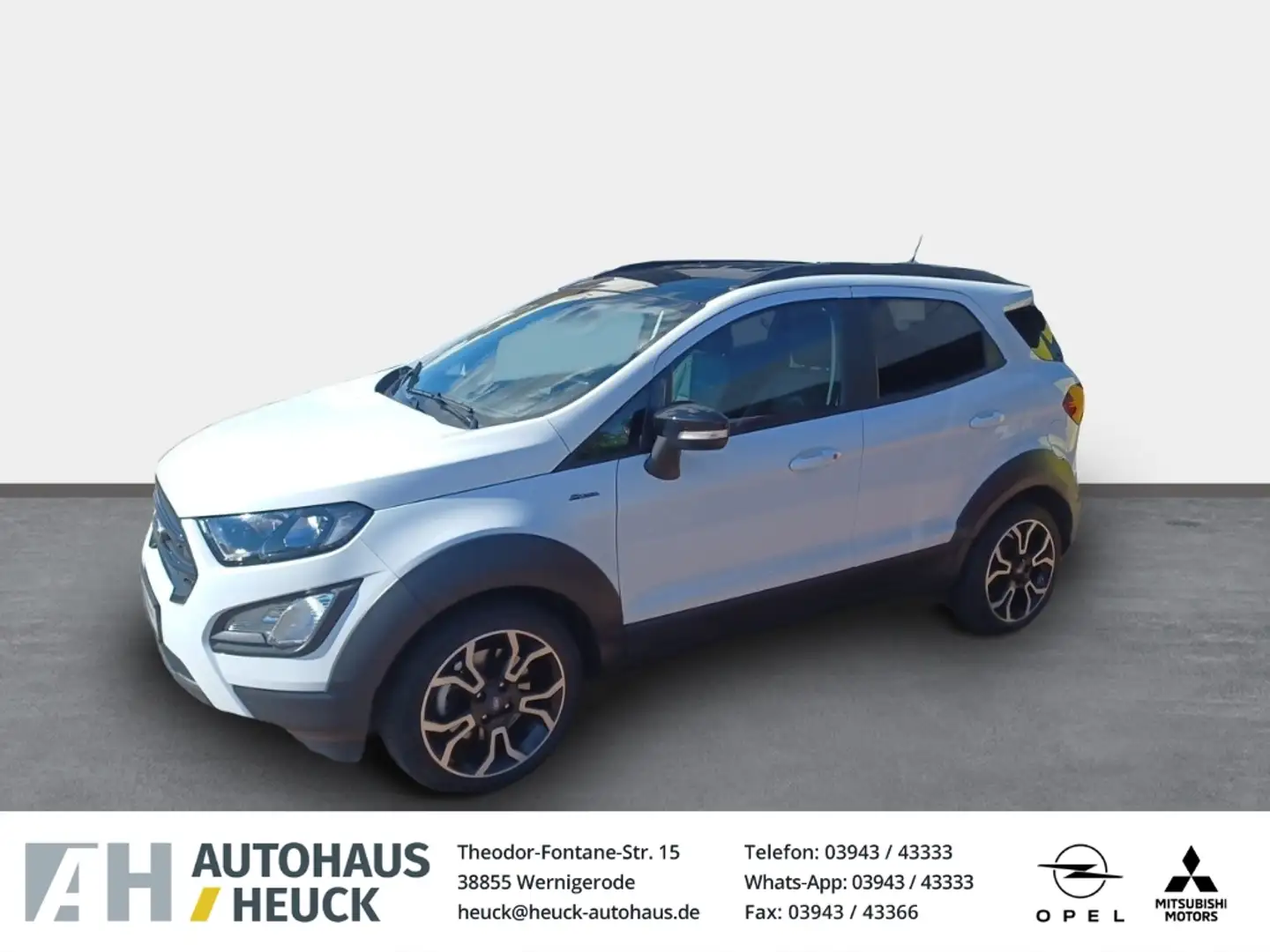 Ford EcoSport Active 1.0 EcoBoost EU6d LED Klimaautom DAB Ambien Blanco - 1