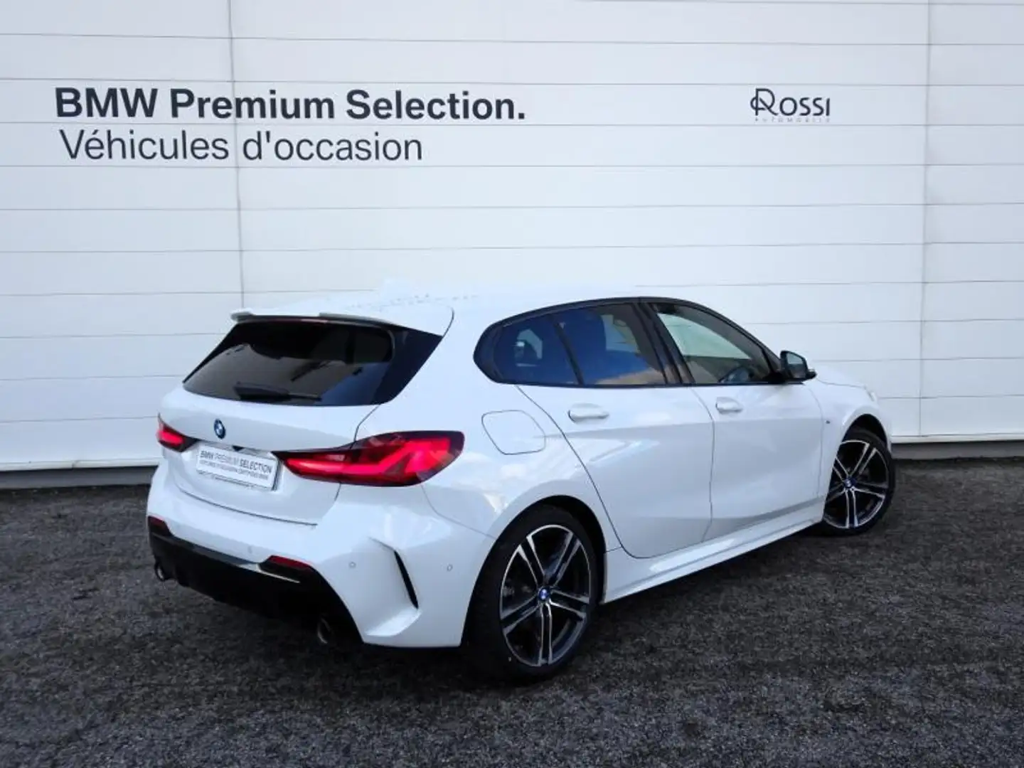BMW 118 118dA 150ch M Sport Blanc - 2