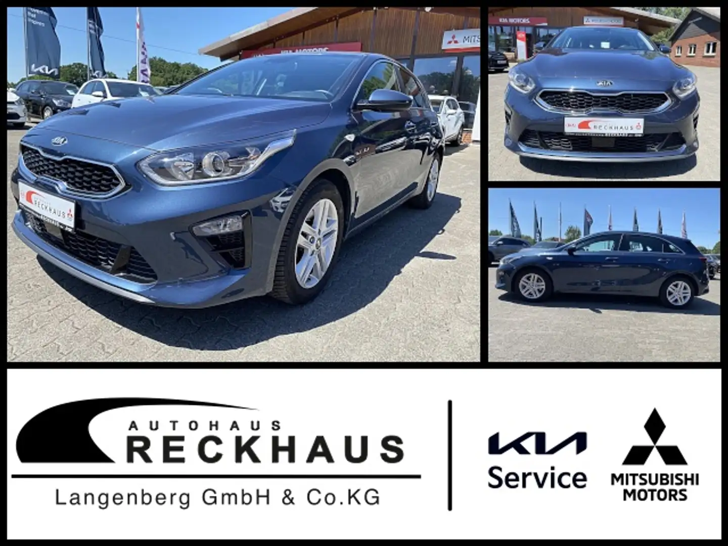 Kia Ceed / cee'd 1.4T VISION ADA KOMFORT ALLWETTERREIFEN Klima Blau - 1