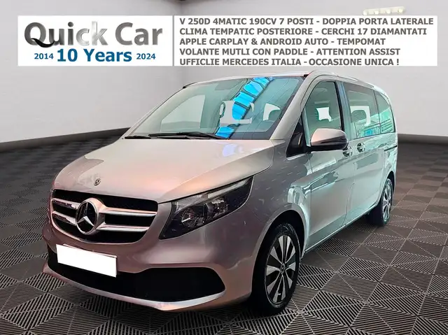 Mercedes-Benz V 250d 4MATIC PREZZO + IVA, IL PIU' BASSO IN EUROPA!