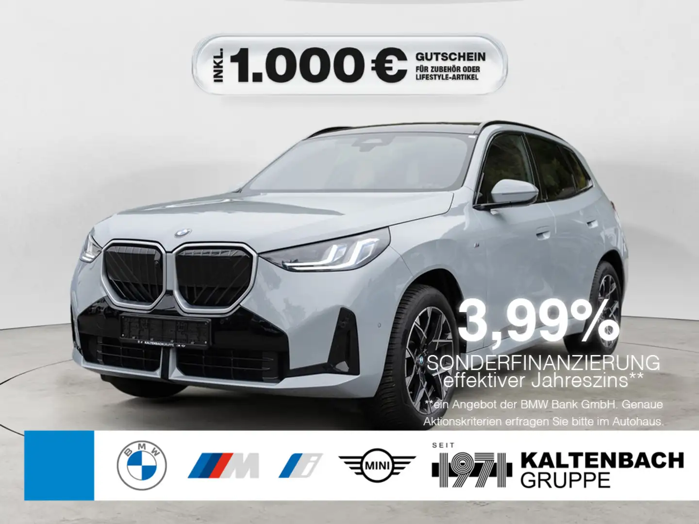 BMW X3 xDrive 20i M-Sport PANO AHK 360° H/K NAVI Gris - 1