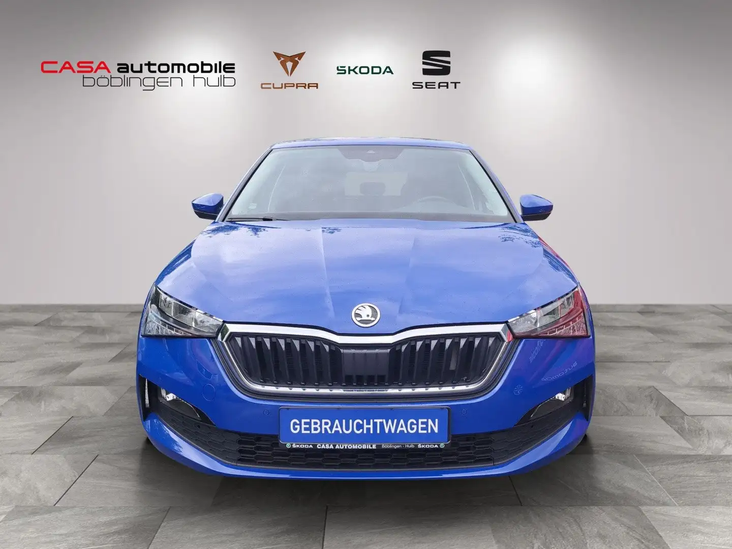 Skoda Scala Clever 1.0 TSI Klimaauto SHZ PDC Bleu - 2