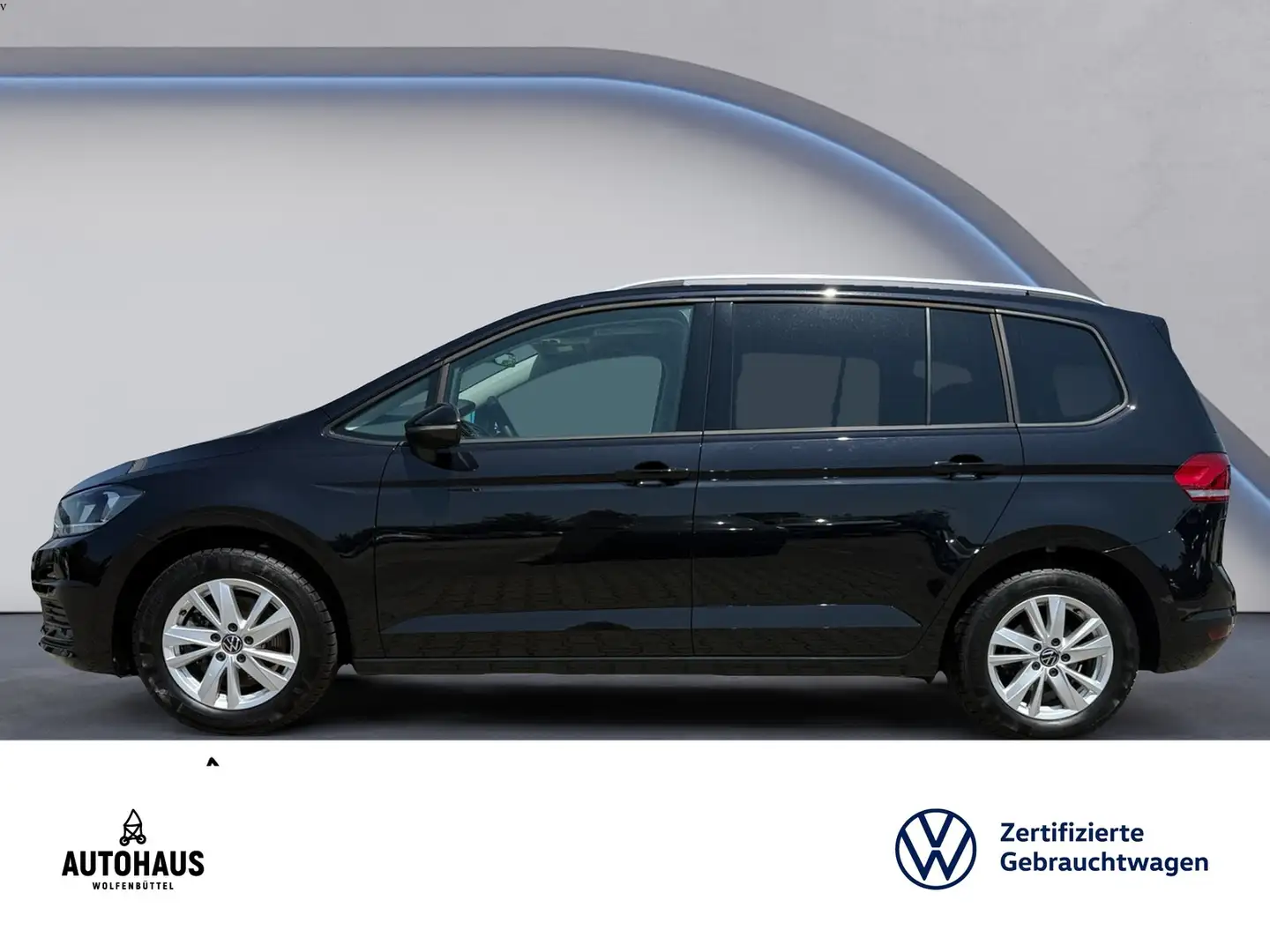 Volkswagen Touran Comfortline 1.5 TSI DSG AHK KAMERA LED Schwarz - 2