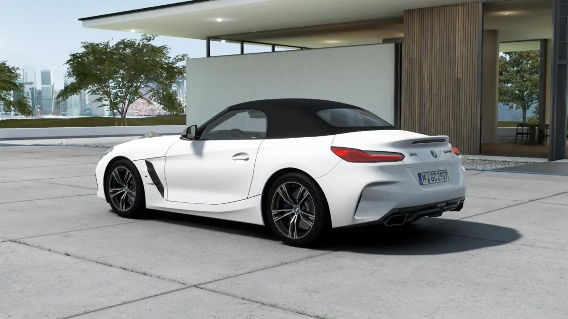 BMW Z4 M40i,Sitzhzg., Sportsitze,Lederlenkrad,uvm. Weiß - 2