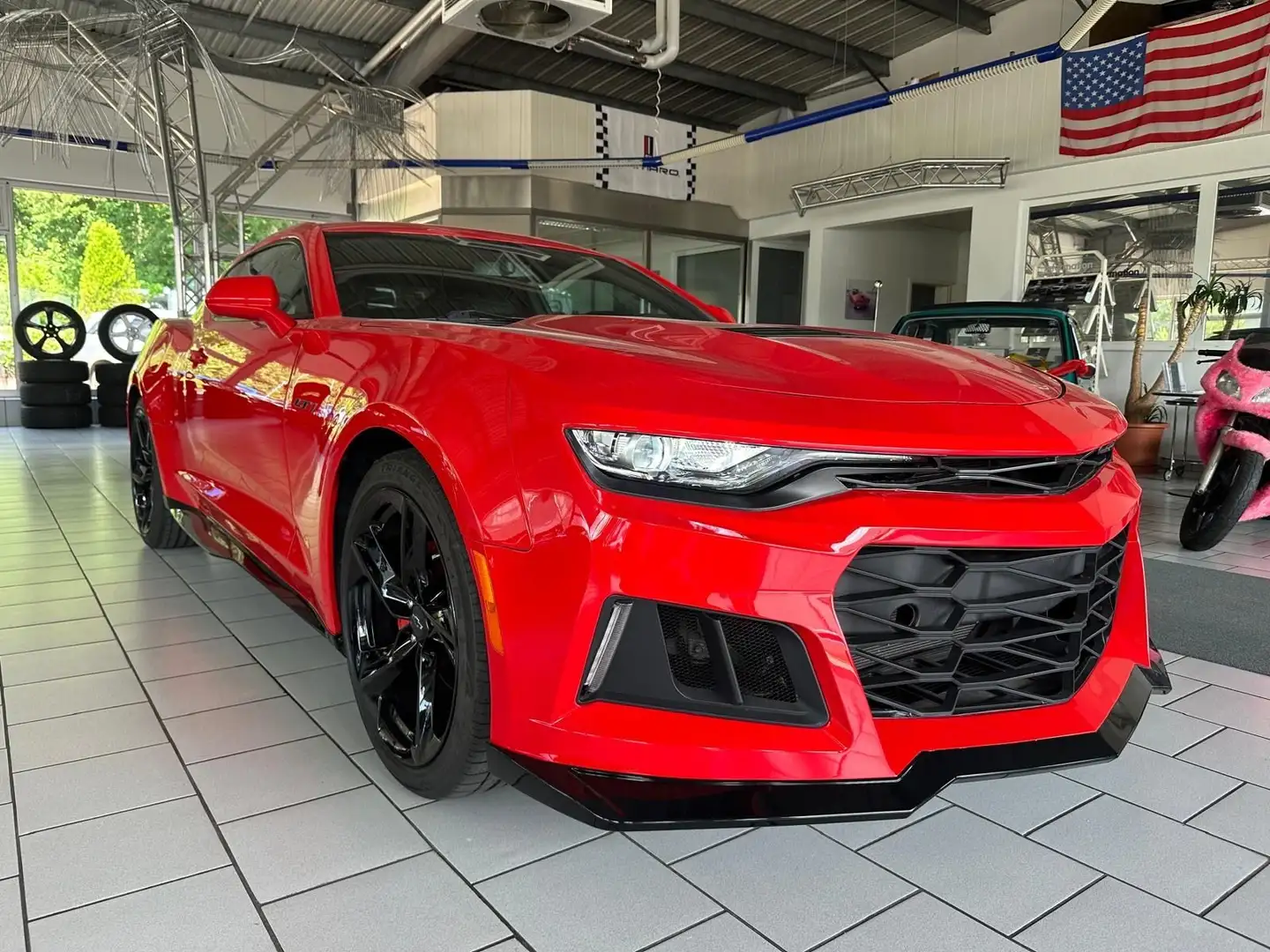 Chevrolet Camaro SS 6,2 ZL1 V8 Coupe Performance Automatik 10Gang Rouge - 1