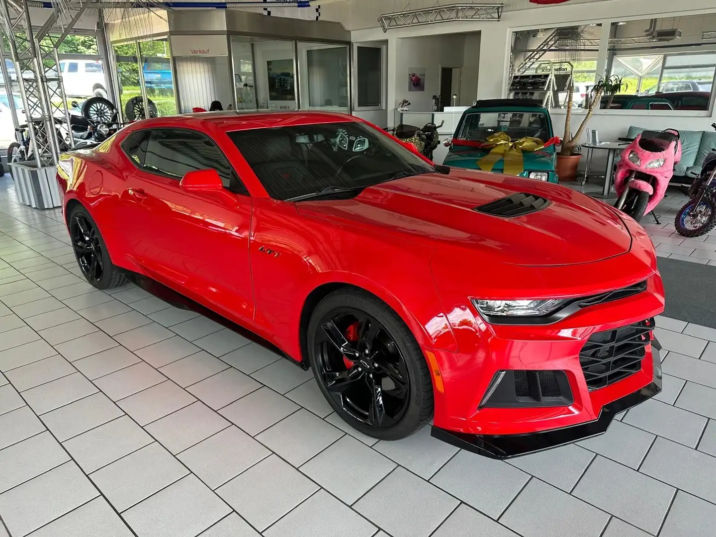 Chevrolet Camaro SS 6,2 ZL1 V8 Coupe Performance Automatik 10Gang Rouge - 2