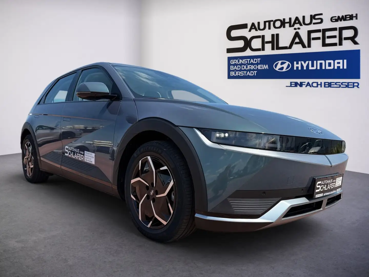 Hyundai IONIQ 5 Dynamiq 77,4 kWh el. Heckklappe LED Grijs - 2