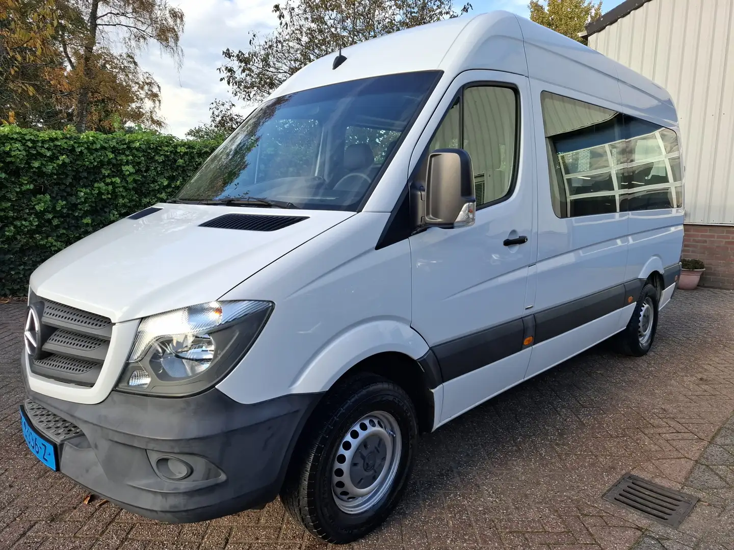 Mercedes-Benz Sprinter 314 2.2CDI 9-PERSOONS 28950.- INCL BTW ROLSTOELVER Wit - 1