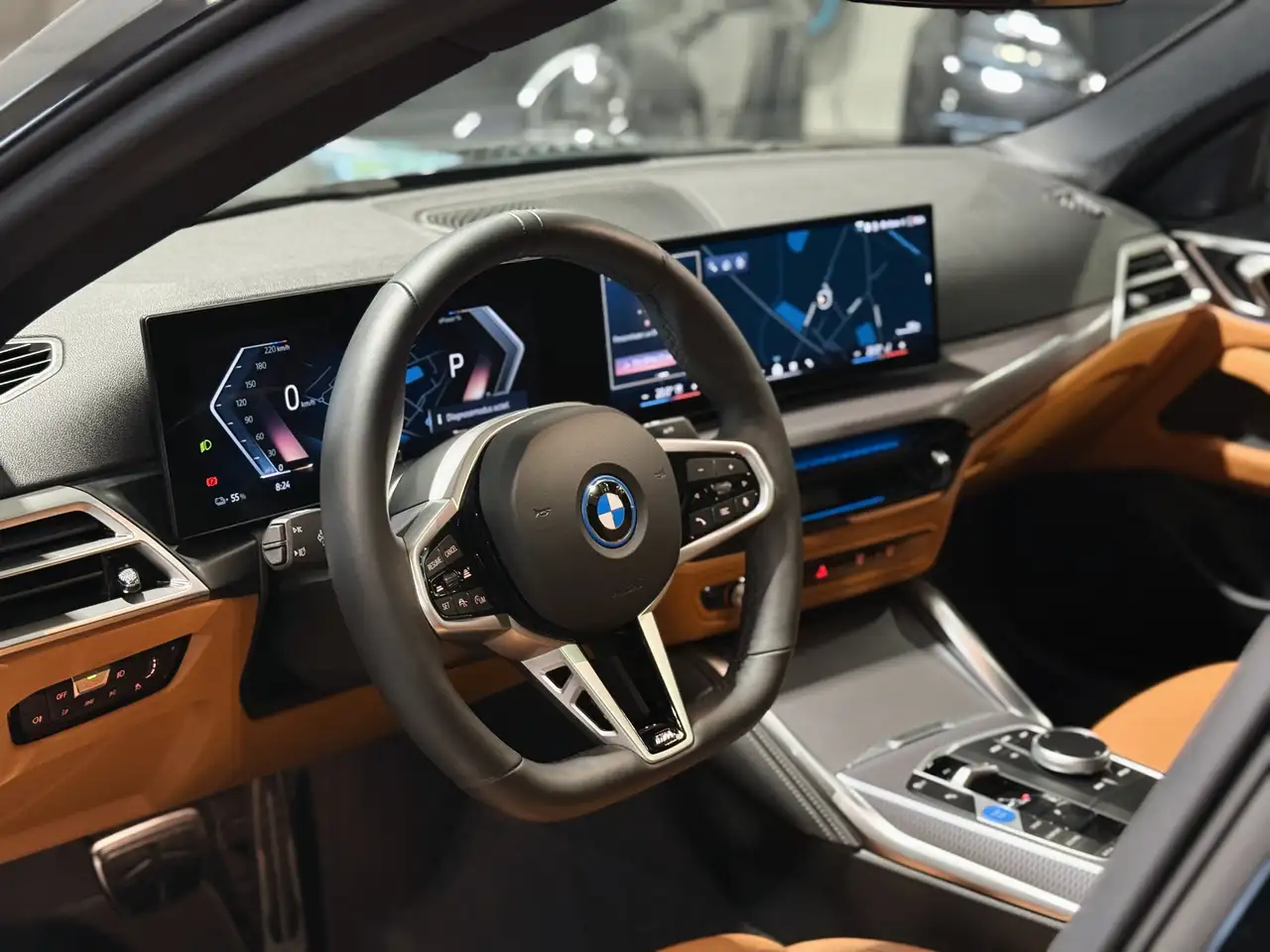 BMW i4 eDrive40 M-Sport PRO Dravitgrijs Facelift Garantie, миниатюра 6