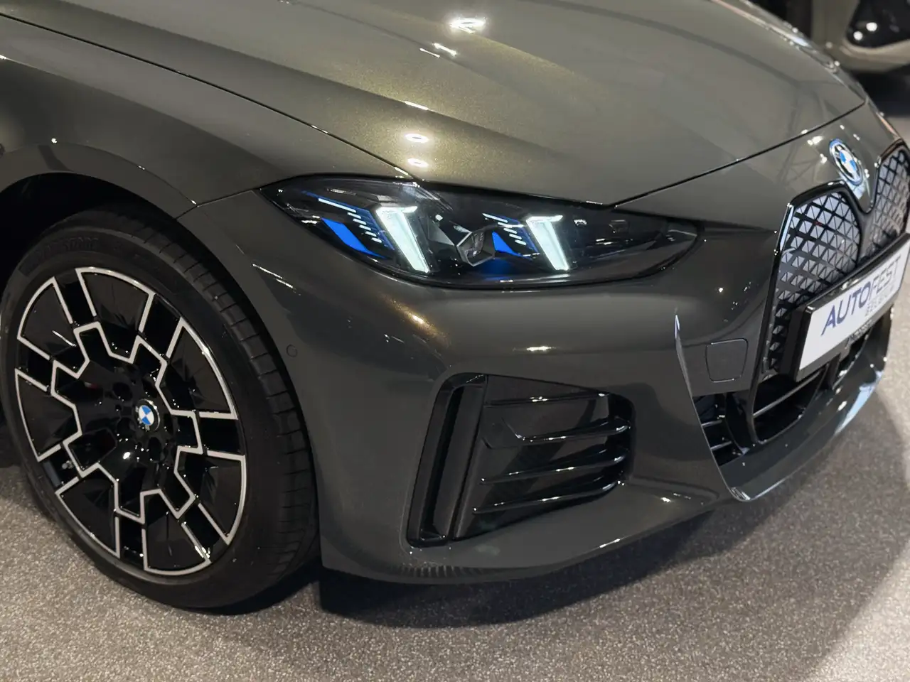 BMW i4 eDrive40 M-Sport PRO Dravitgrijs Facelift Garantie, миниатюра 15