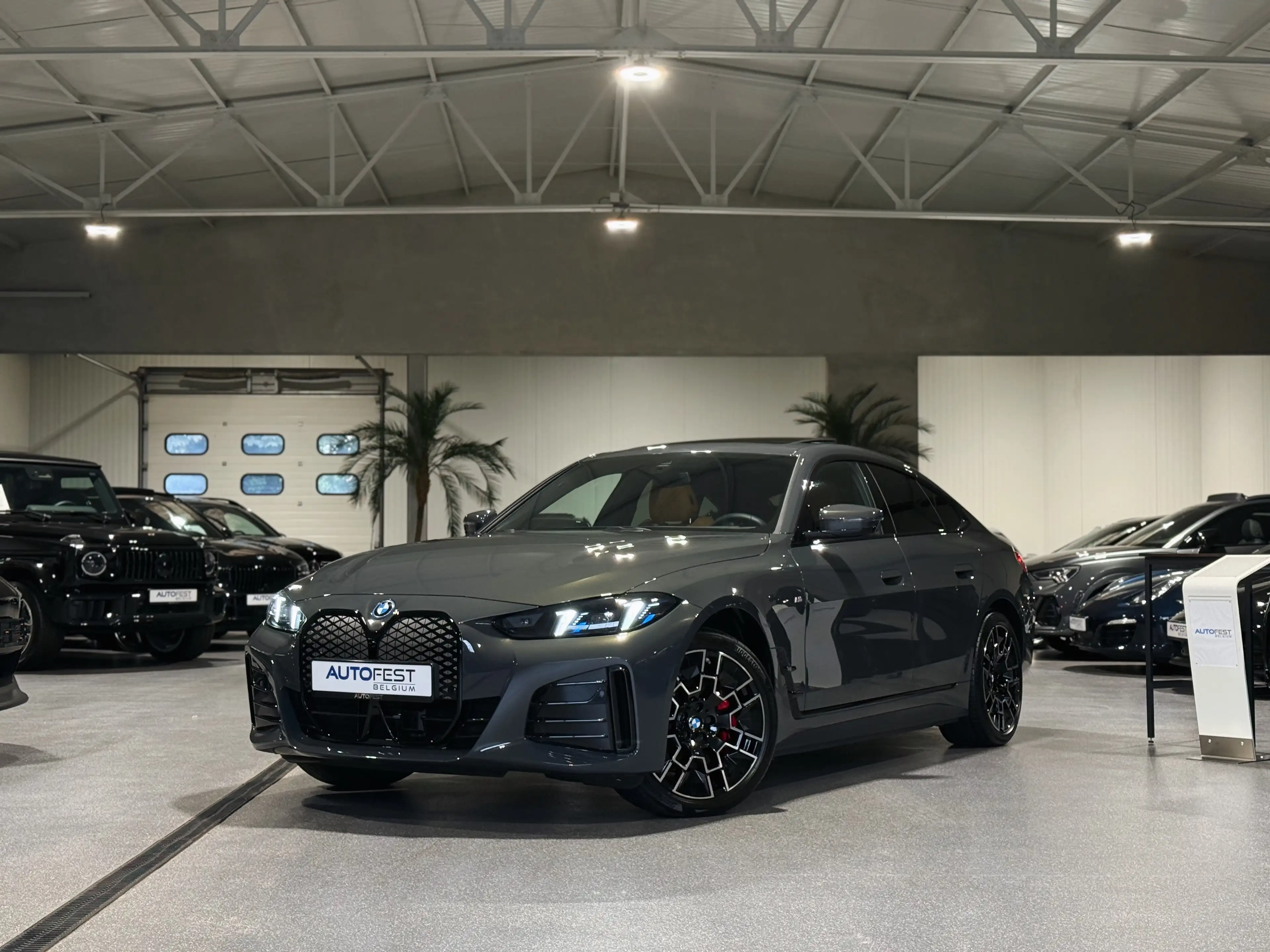 BMW i4 eDrive40 M-Sport PRO Dravitgrijs Facelift - Garantie
