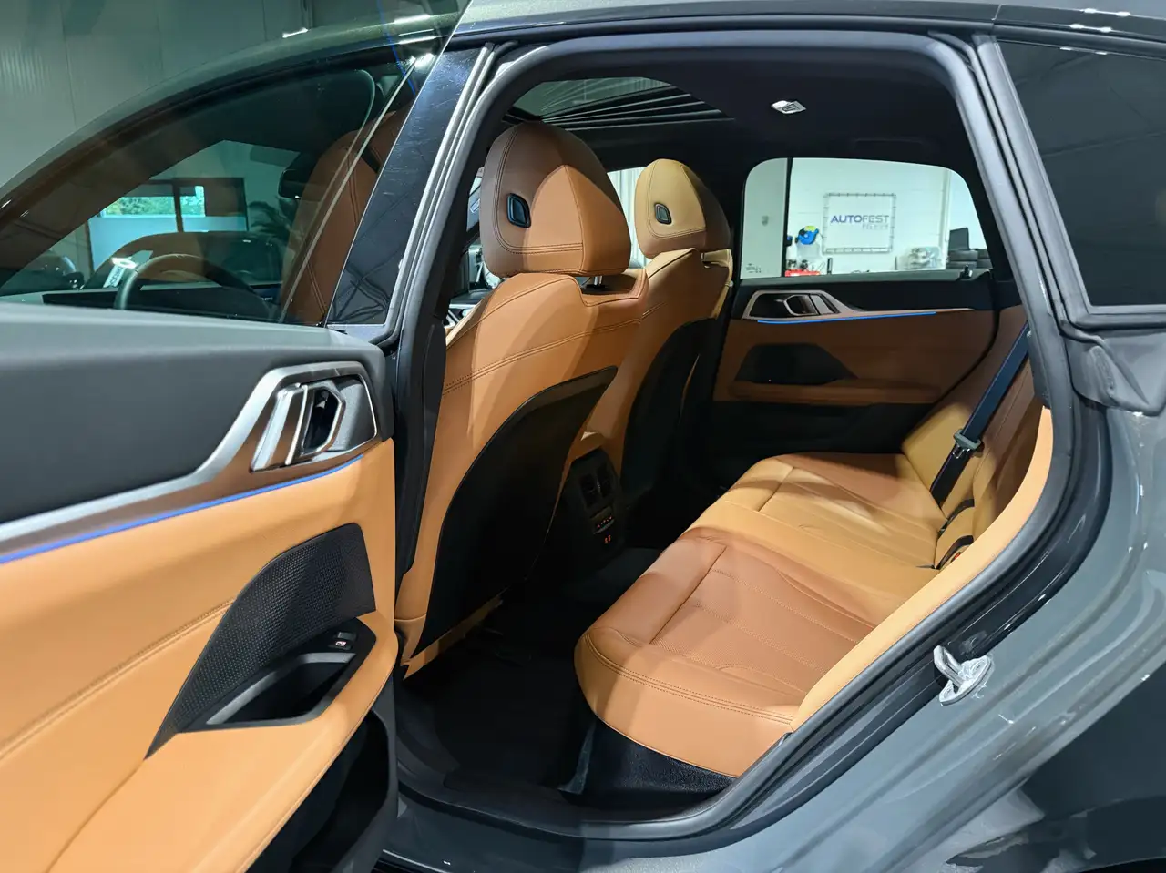 BMW i4 eDrive40 M-Sport PRO Dravitgrijs Facelift Garantie, миниатюра 19