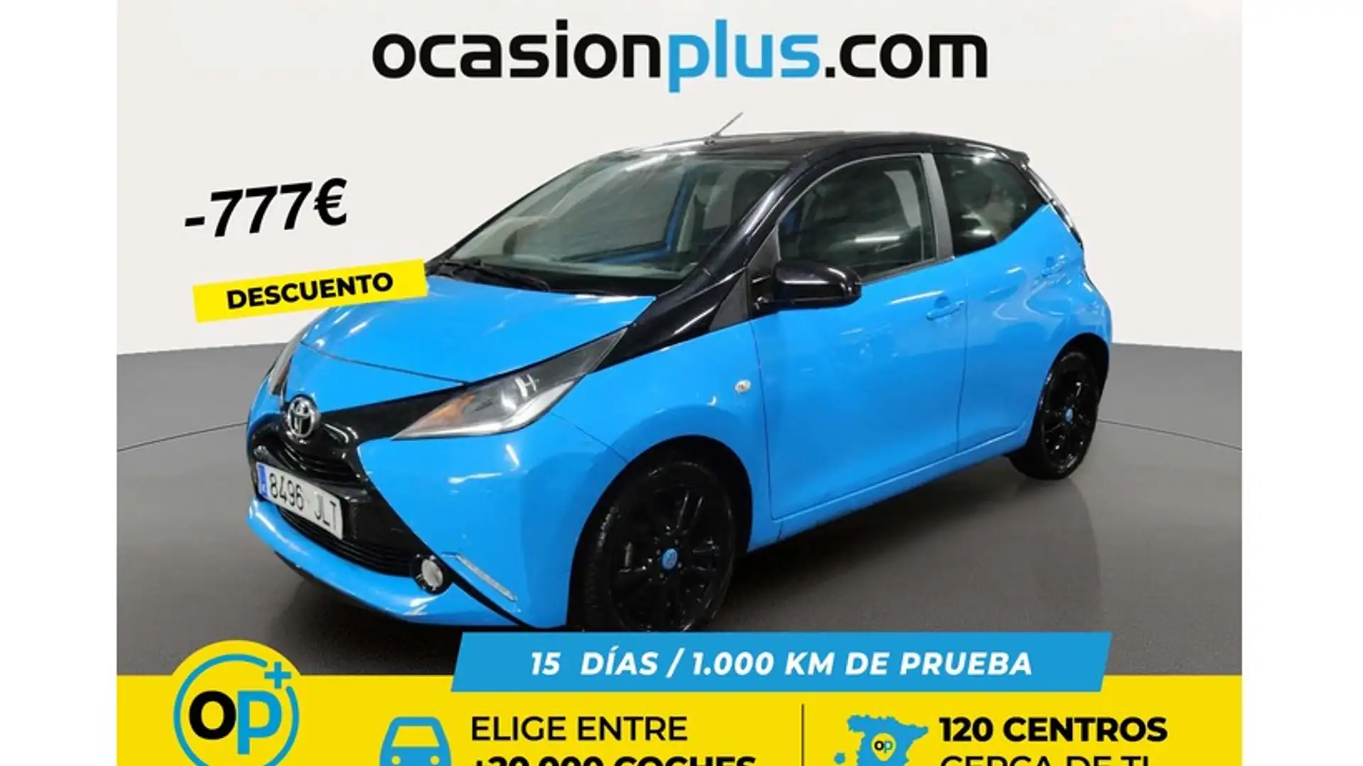 Toyota Aygo 1.0 VVT-i x-cite Bleu - 1