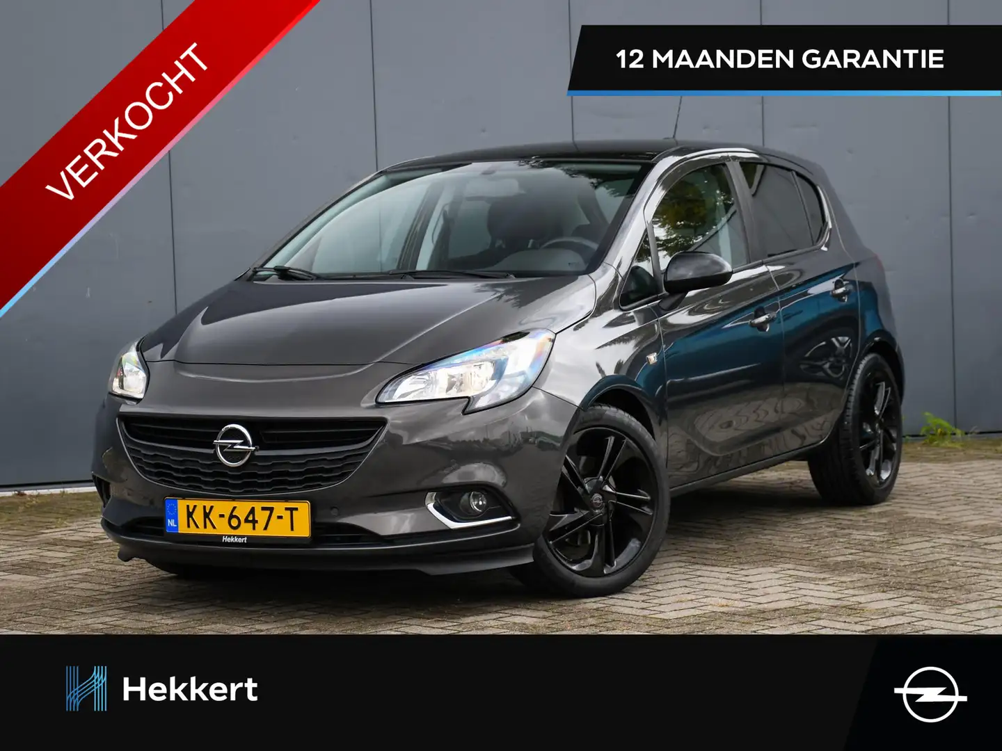 Opel Corsa Color Edition 1.0 Turbo 90pk 100% OPEL ONDERHOUDEN Grijs - 1
