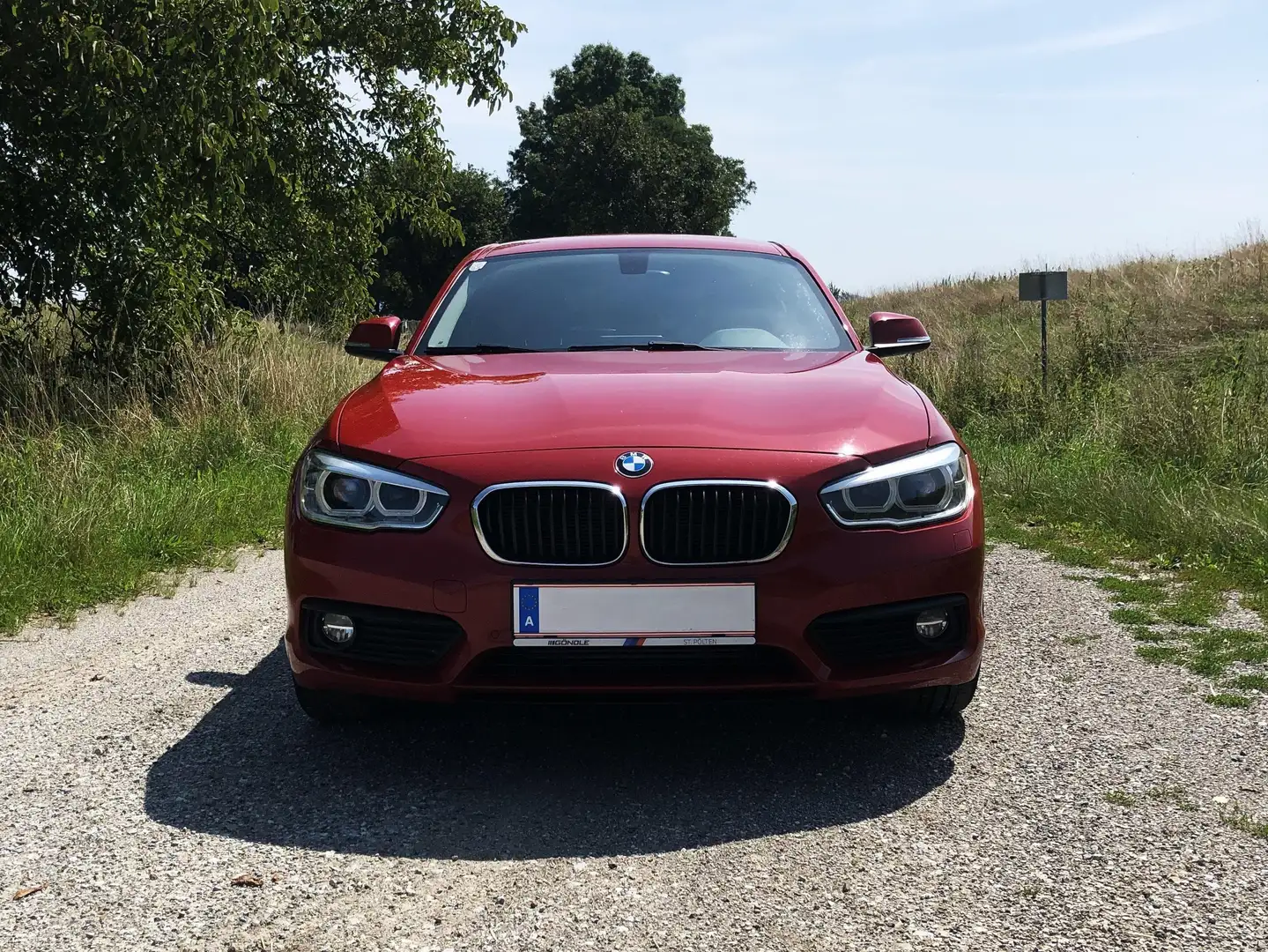 BMW 116 116d Sport Line Sport Line Rot - 1