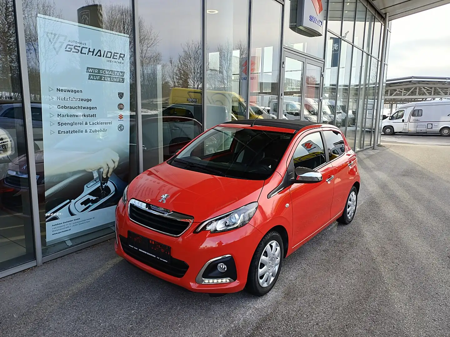 Peugeot 108 1,0 e-VTi 68 Top! Allure Stopr&Start Rot - 2