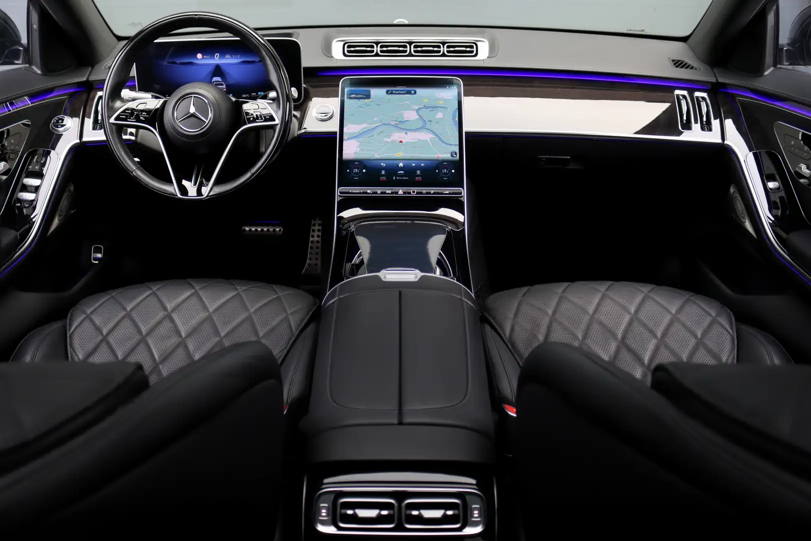 Mercedes-Benz S 500 4MATIC Lang AMG Line Aut9 | Achterasbesturing | Lu crna - 2