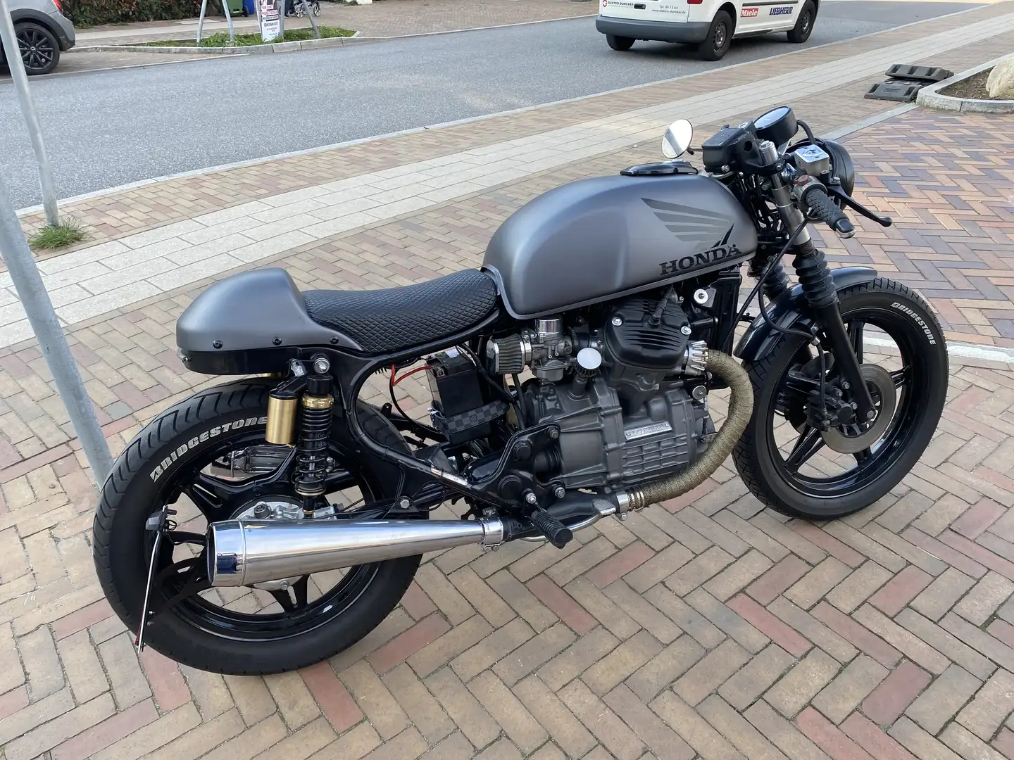 Honda CX 500 Custom built Cafè Racer Grigio - 1