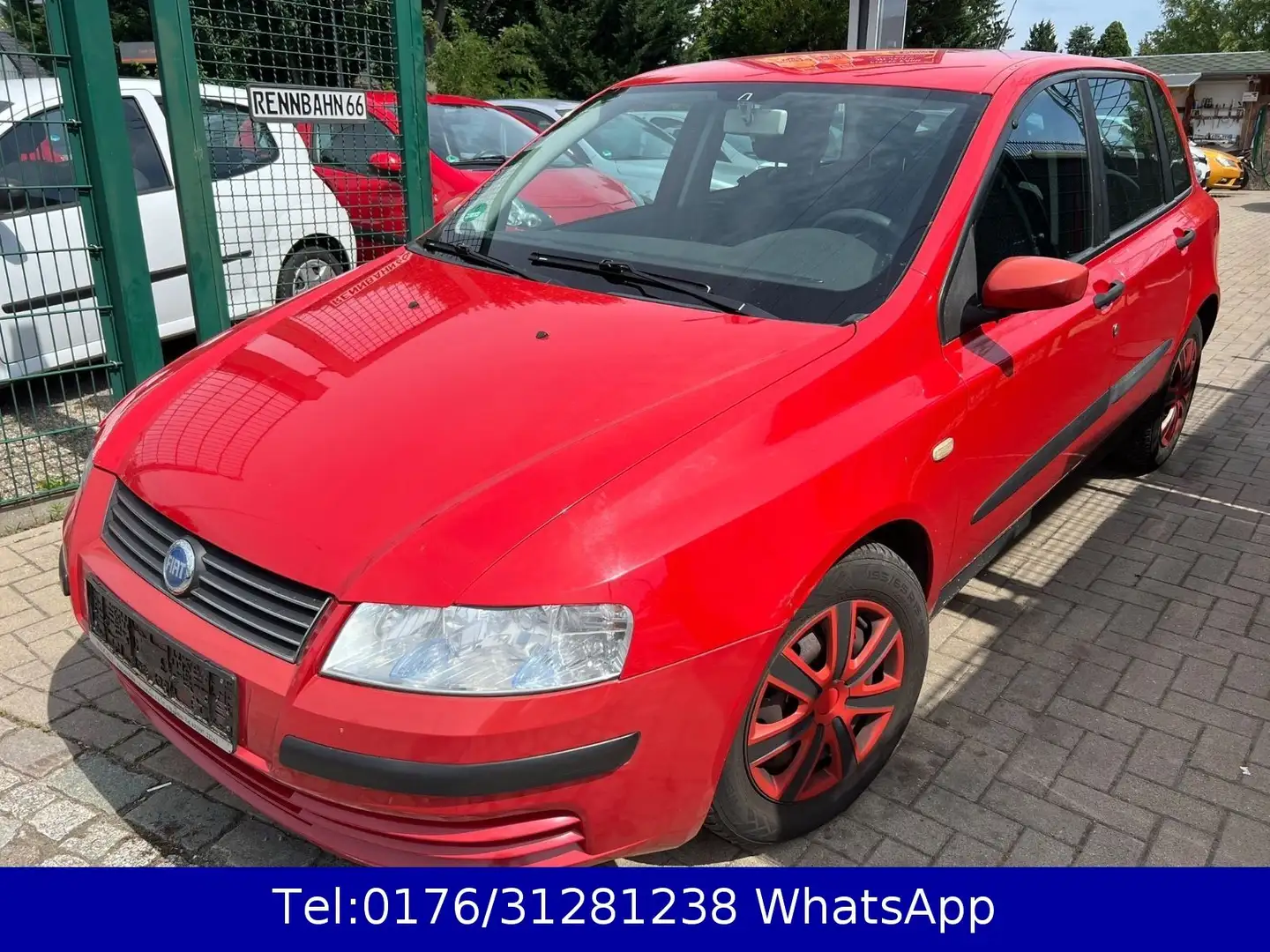 Fiat Stilo 1.2 16V !! 4.Türig !! Rouge - 1