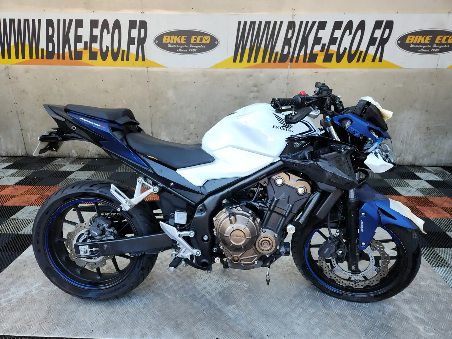 Honda CB 500 Fehér - 1