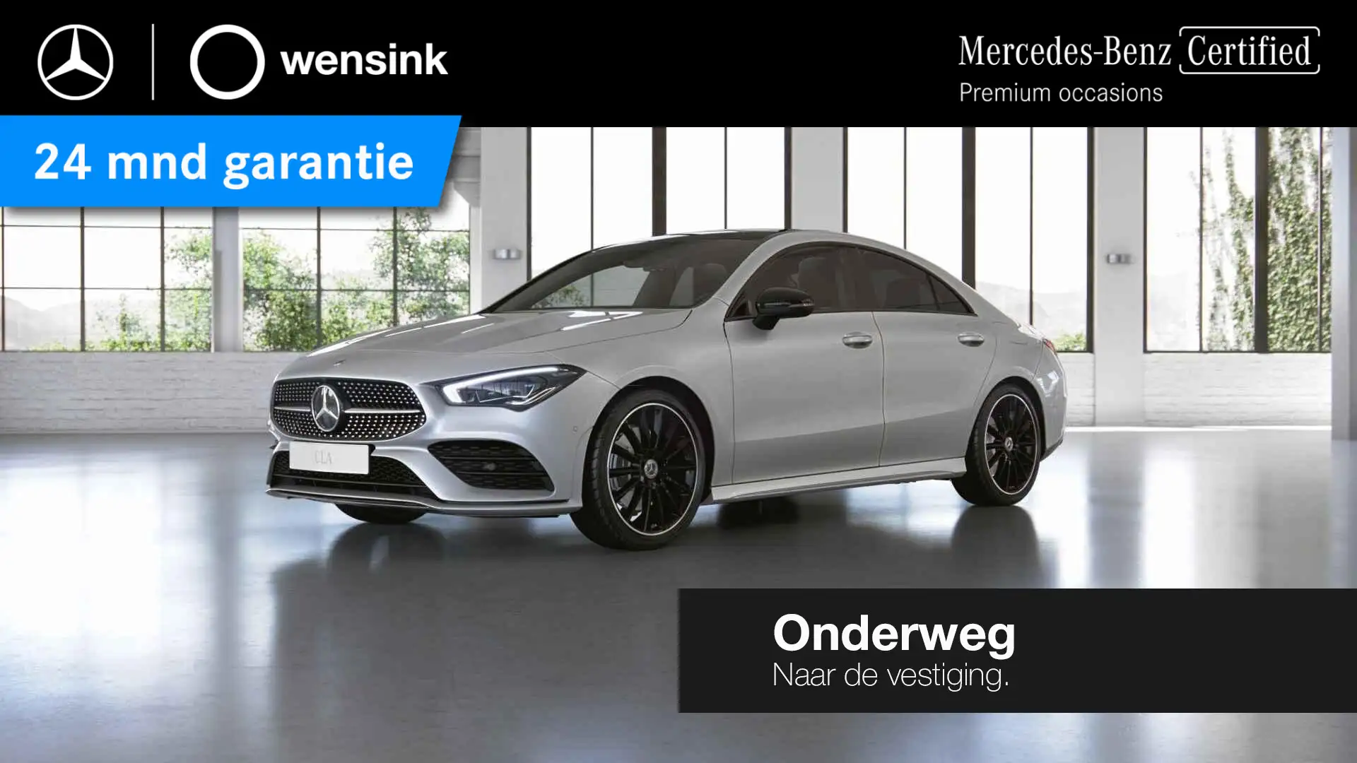 Mercedes-Benz CLA 250 e AMG Line | Night | Panoramadak | Headup | Multib Blanc - 1