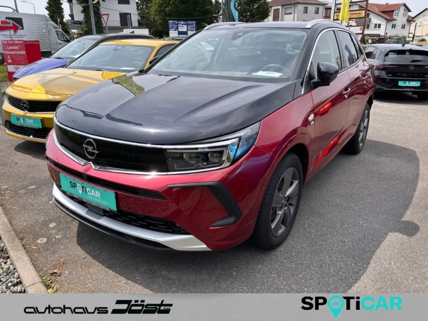 Opel Grandland Ultimate 1.2 Turbo Rouge - 1