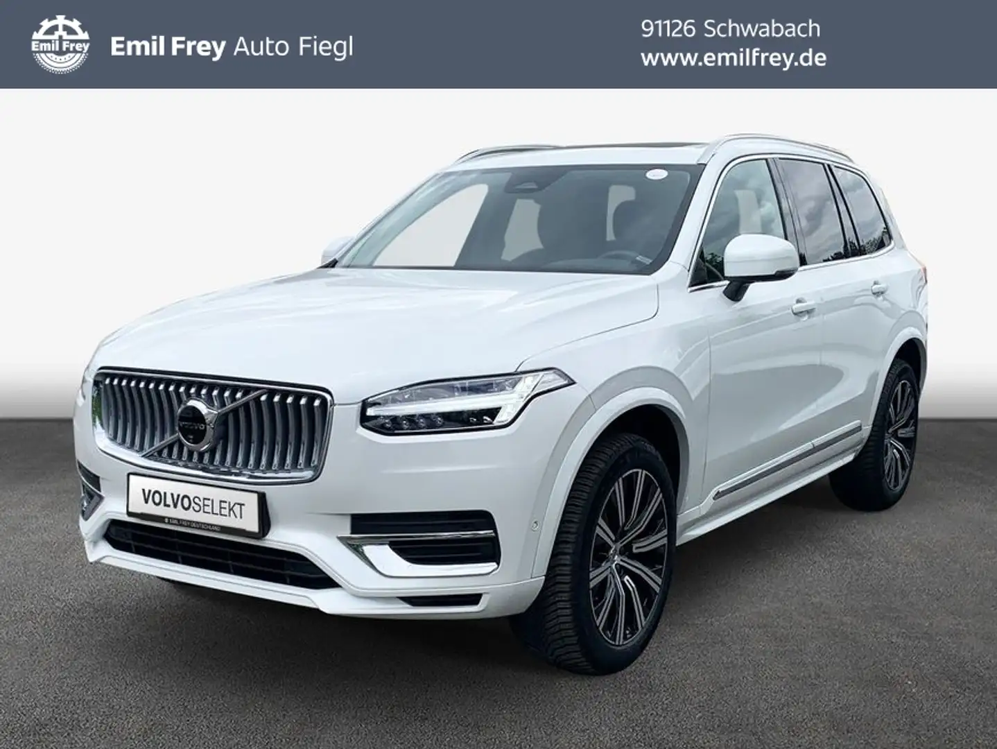 Volvo XC90 XC90 B5 D AWD Plus Bright Blanc - 1
