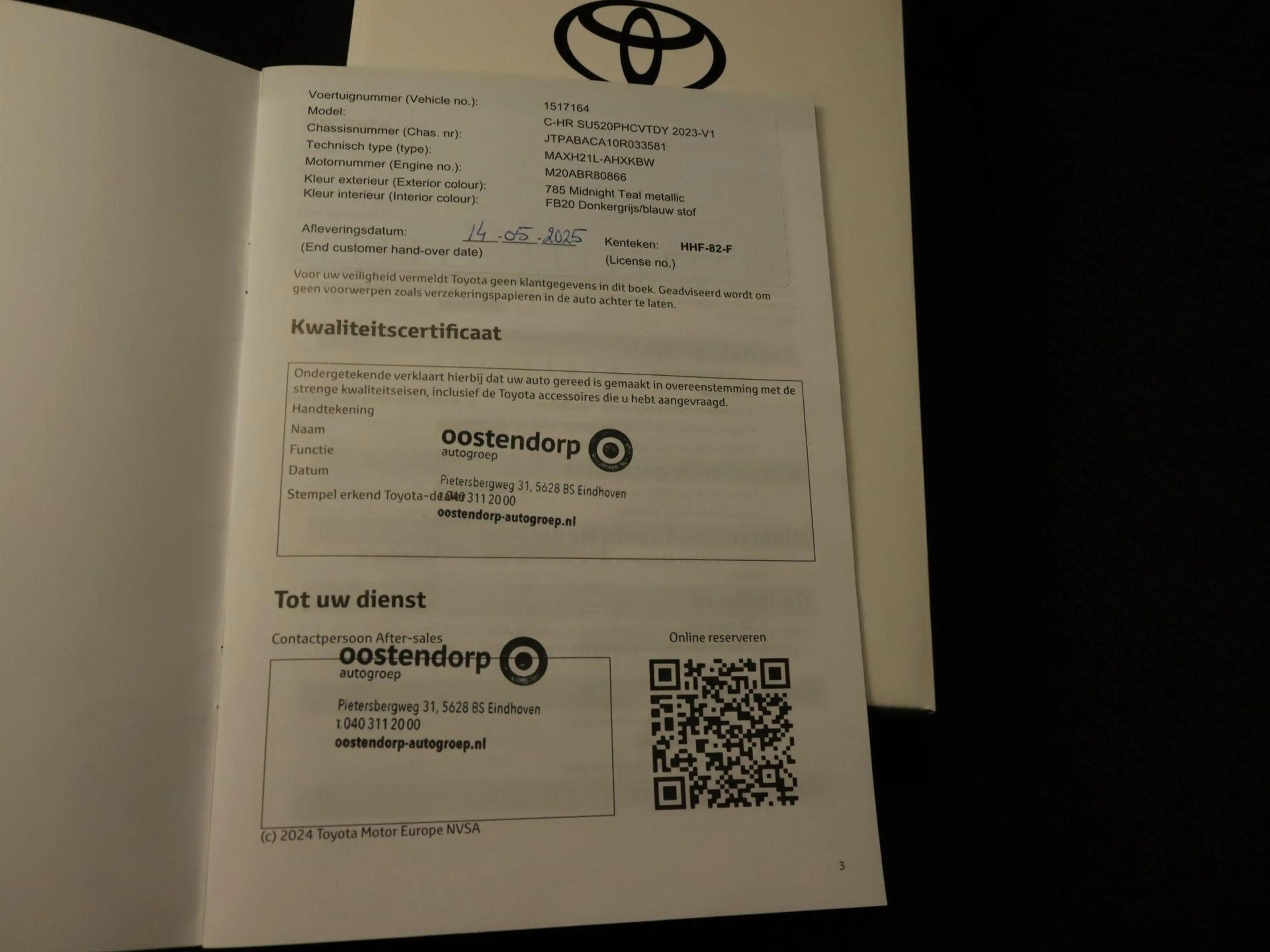 Toyota C-HR 2.0 Plug-in Hybrid 220 Dynamic - ORIGINEEL NEDERLA — photo 4